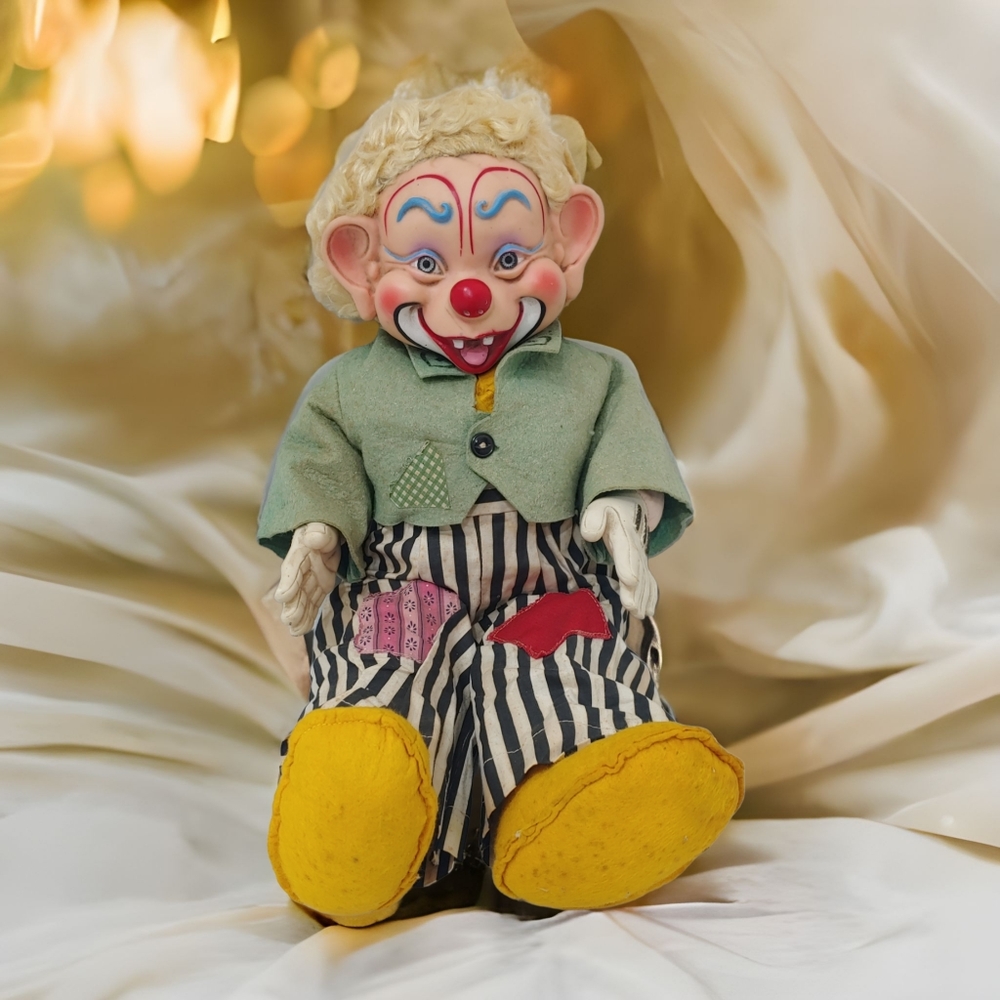 VTG Gund Creation Creepy Clown